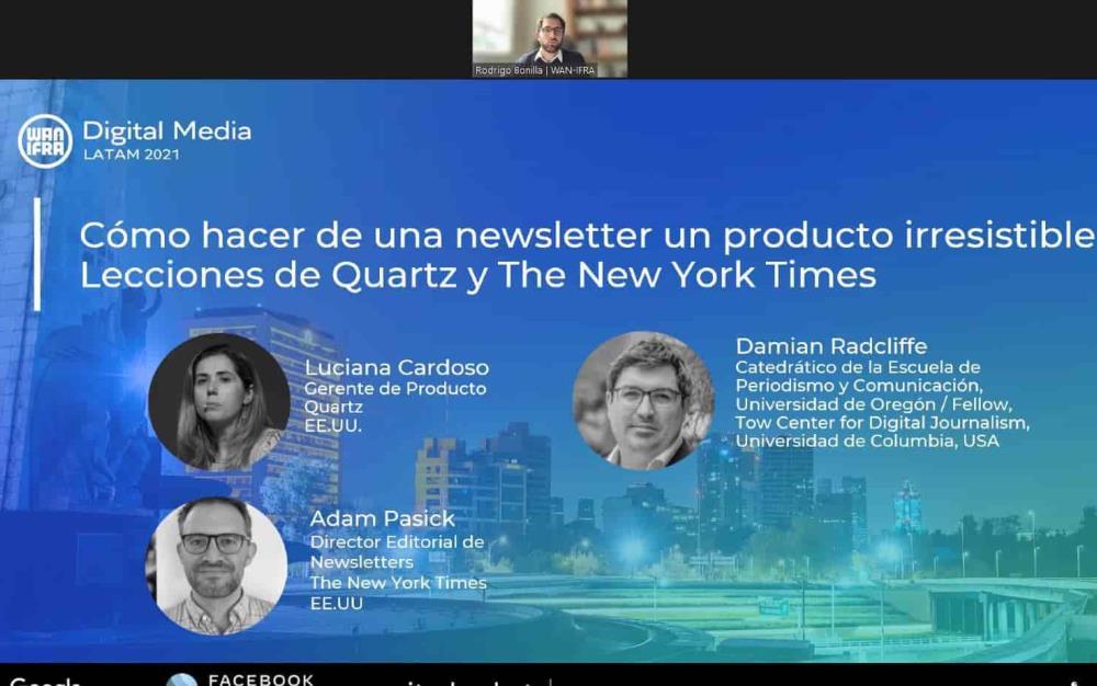 WAN IFRA 2021 - Cómo hacer de un newsletter un producto irresistible