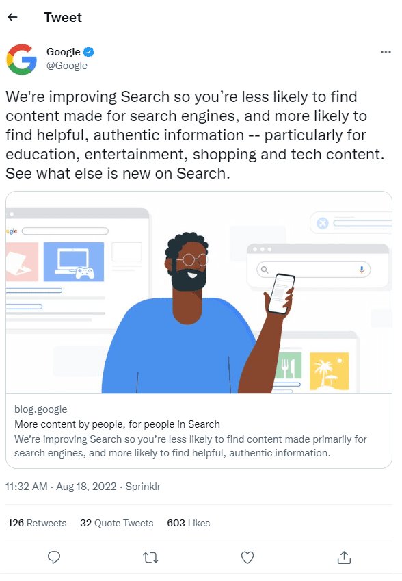 ¿Que debemos saber del último cambio del algoritmo de Google?