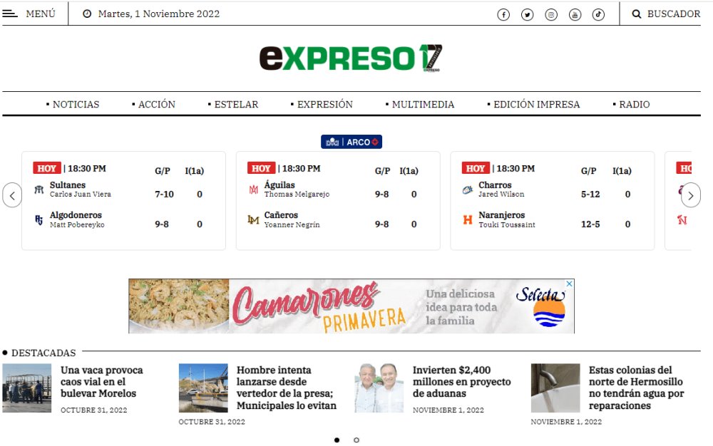 EXPRESO - Plataforma líder en noticias en el noroeste de México