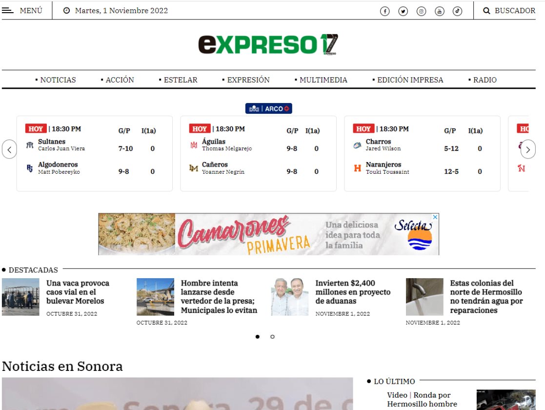 EXPRESO - Plataforma líder en noticias en el noroeste de México