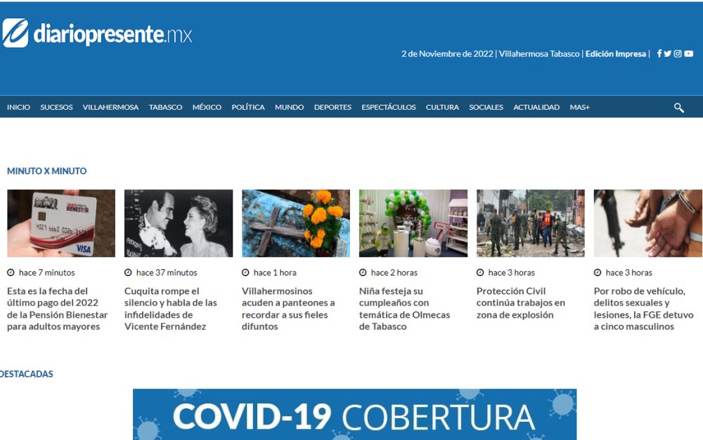 Diario Presente - Caso de éxito.