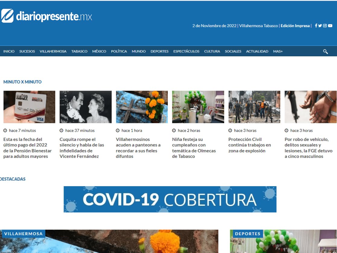 Diario Presente - Caso de éxito.