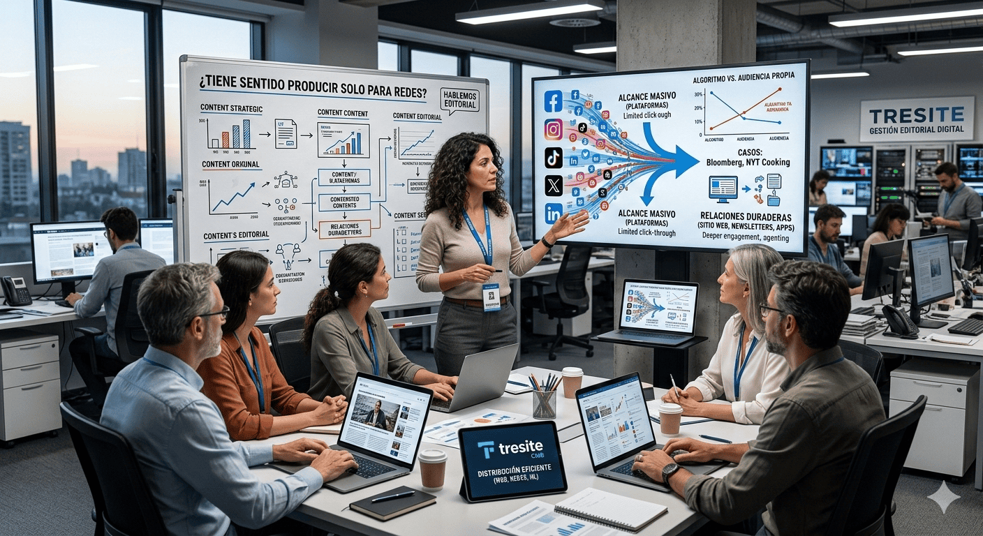 &iquest;Tiene sentido producir solo para redes?