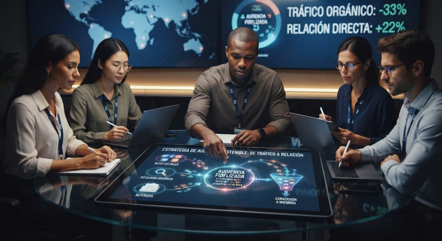 El tr&aacute;fico ya no puede ser la estrategia