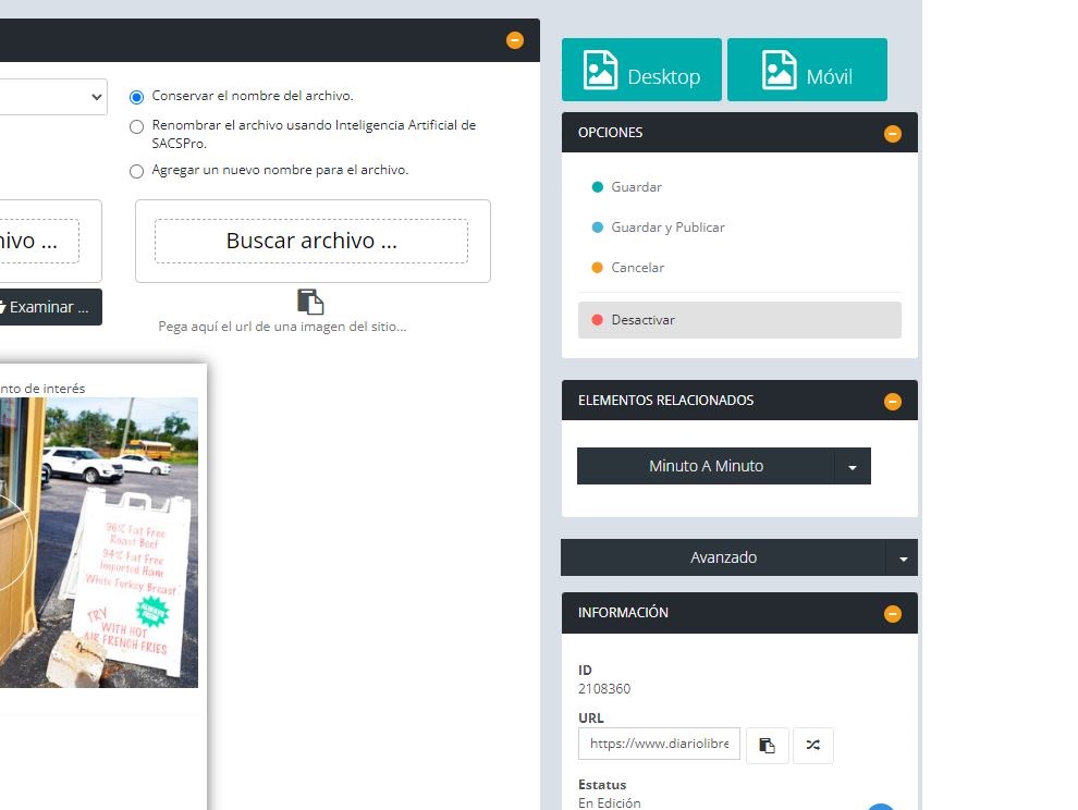 Workflow simple o configurable